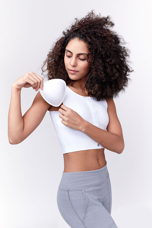 Buy Juliet Double Layered Non Wired Full Coverage Post Surgical Bra - Skin  at Rs.399 online